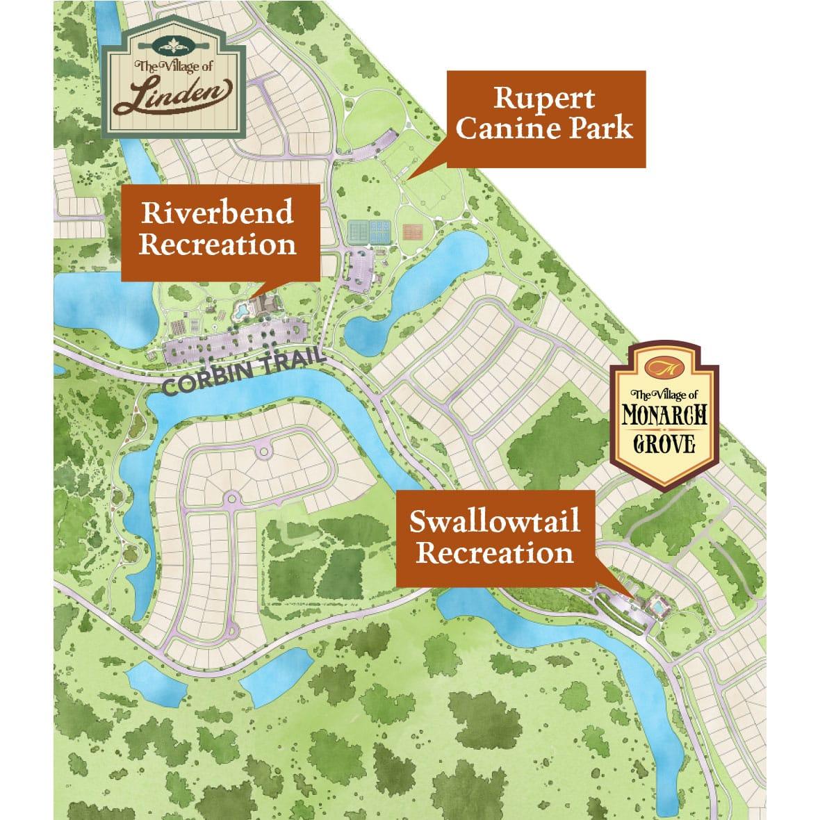 Swallowtail Recreation Area Map 