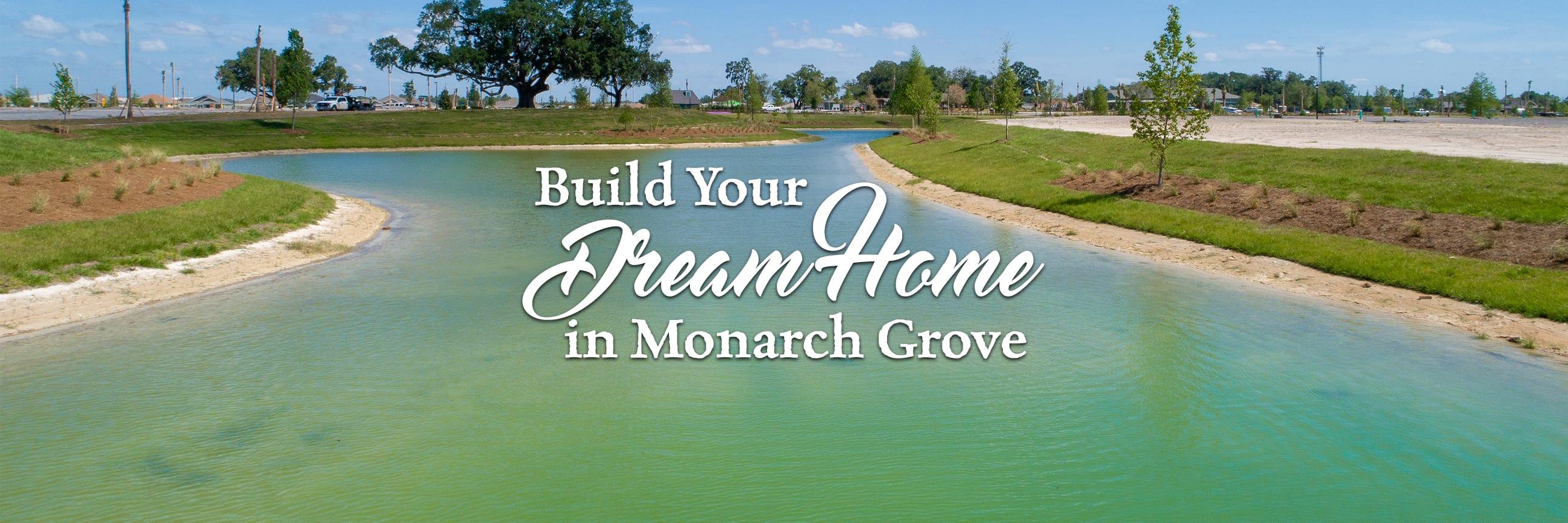Designer Homesites in Monarch Grove