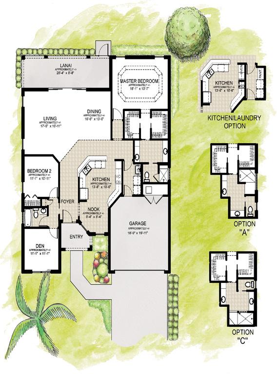 The Villages Florida Designer Home Floor Plans