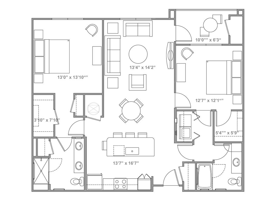 Floor Plans - The Lofts at Brownwood | The Villages