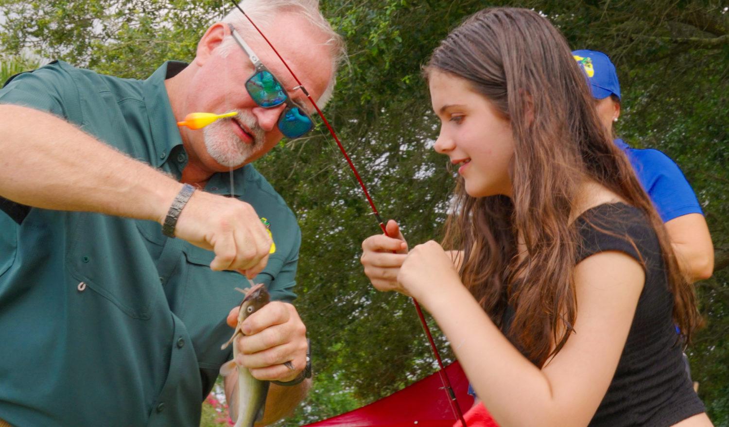 Camp Villagers reel in plenty of fun fishing at Lake Paradise 